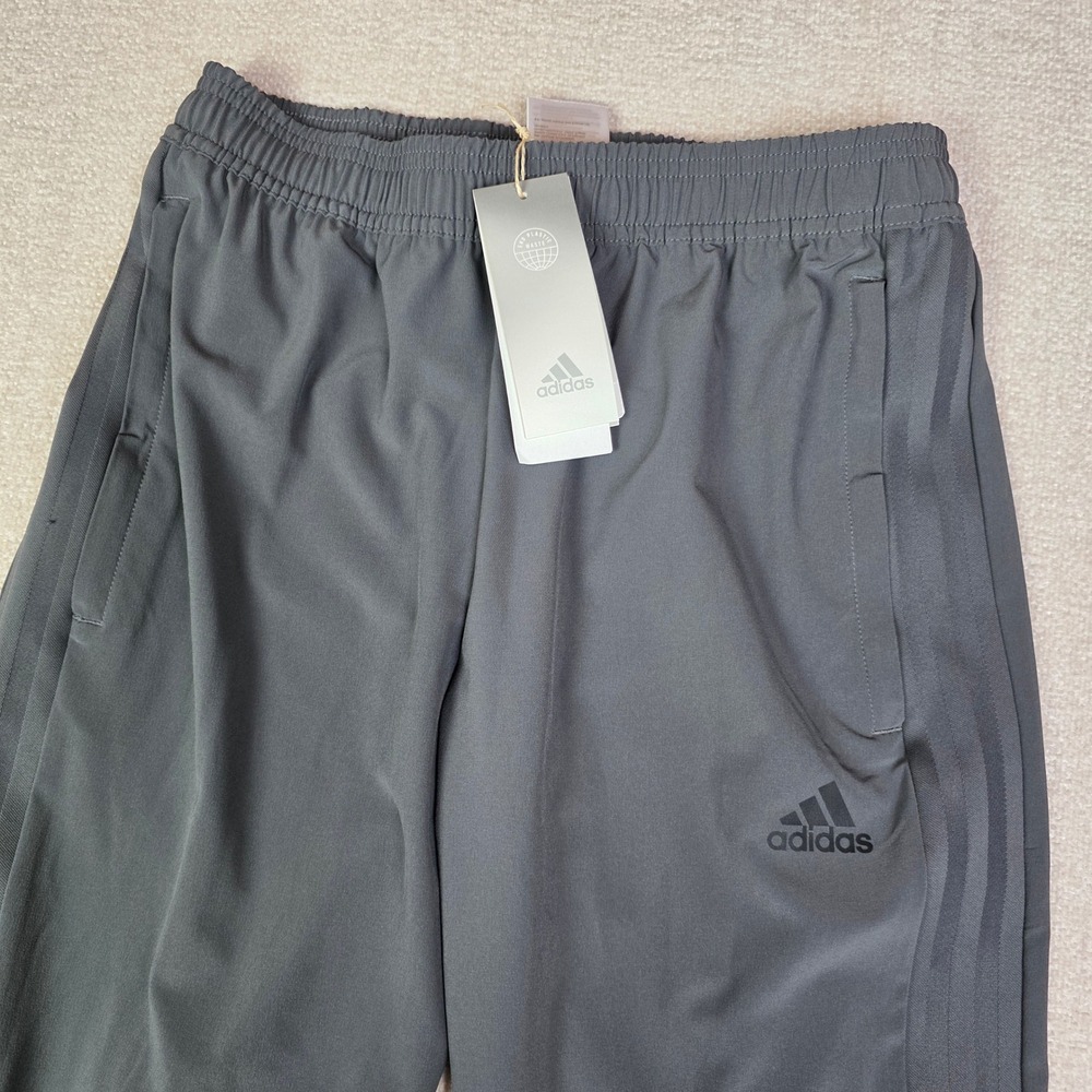Adidas Tiro 19 Woven Training Pants Mens Small Gray Tapered Joggers HF2234 NEW